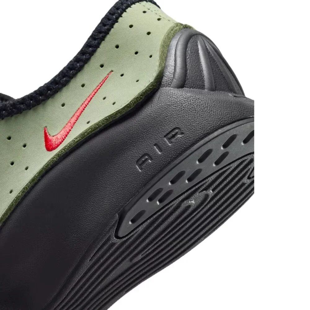 New Women's Nike Air Superfly Running Shoes Oil Green/Black - Picture 8 of 10